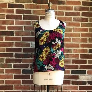 Bellatrix floral tank